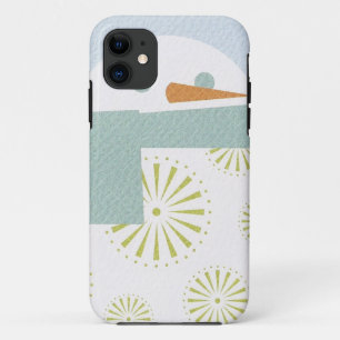 Funda Para iPhone 11 Caja del muñeco de nieve del invierno