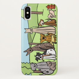 Funda Para iPhone X Caja del teléfono celular de los amantes del perro