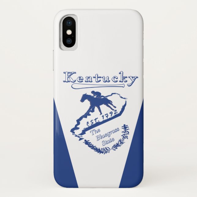 Funda De Case-Mate Para iPhone Caja del teléfono de Kentucky (Reverso)
