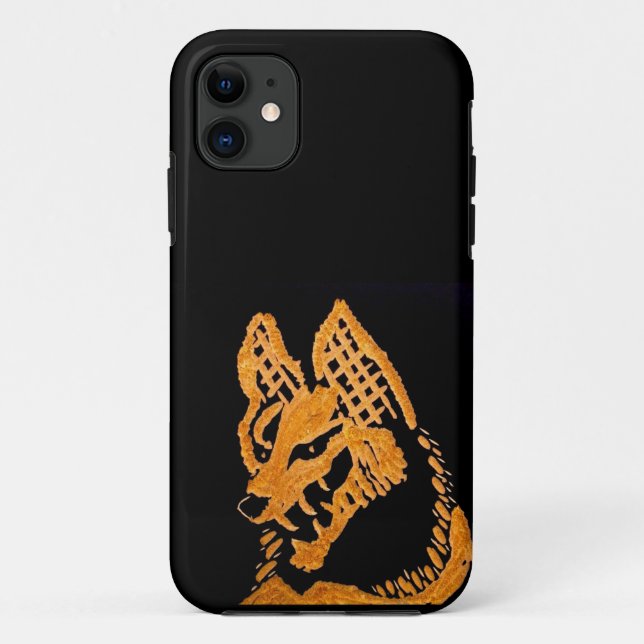 Funda De Case-Mate Para iPhone Caja del teléfono de Kitsune (Reverso)