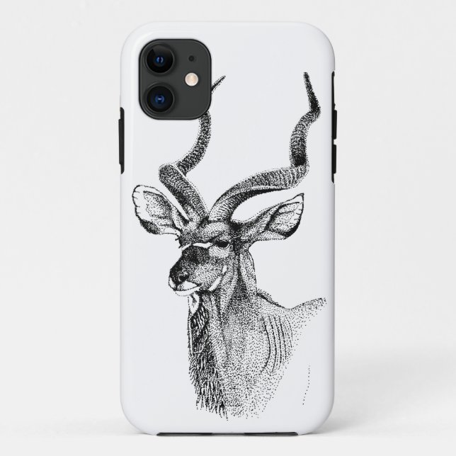 Funda De Case-Mate Para iPhone Caja del teléfono de Kudu I (Reverso)