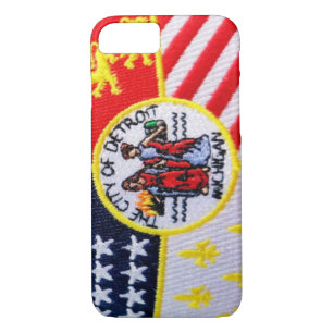 Funda Para iPhone 8/7 Caja del teléfono de la bandera de la ciudad de