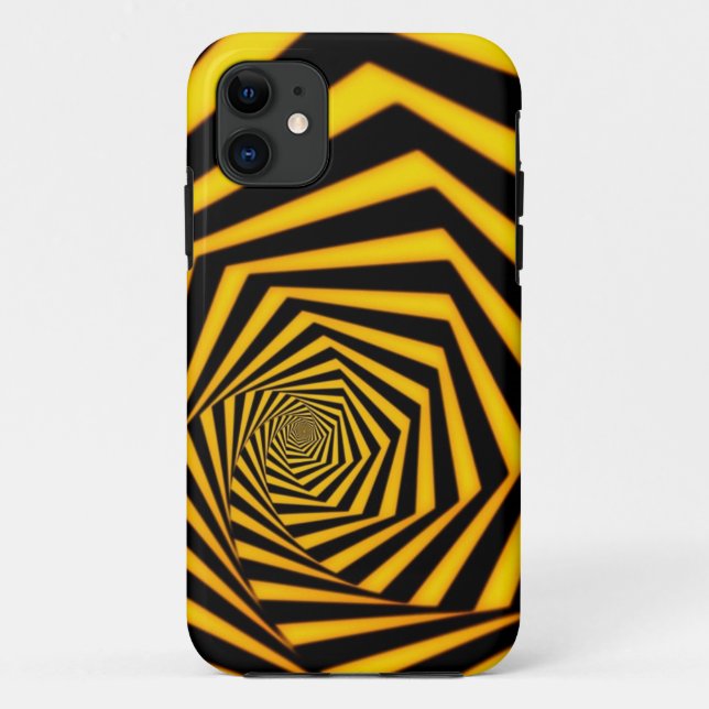 Funda De Case-Mate Para iPhone caja del teléfono de la chaqueta amarilla (Reverso)