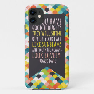 Funda Para iPhone 11 Caja del teléfono de la cita de Roald Dahl