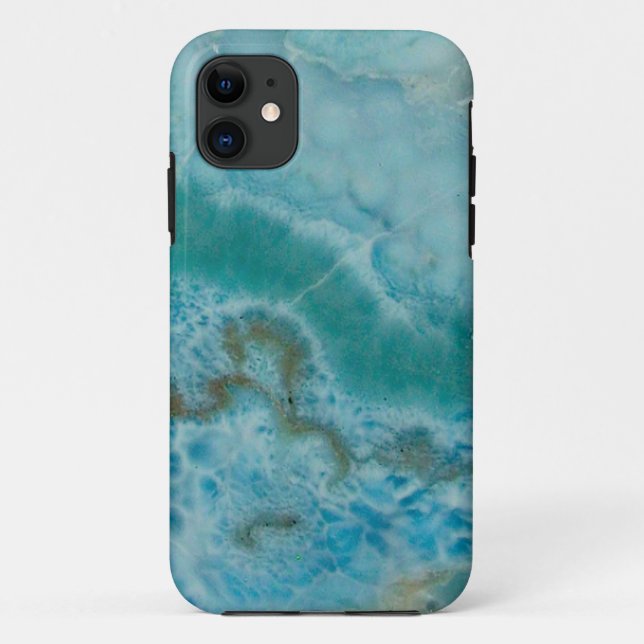 Funda De Case-Mate Para iPhone "Caja del teléfono de la piedra azul " (Reverso)