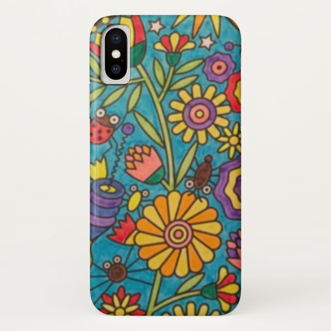 Funda De Case-Mate Para iPhone Caja del teléfono de la primavera (Reverso)