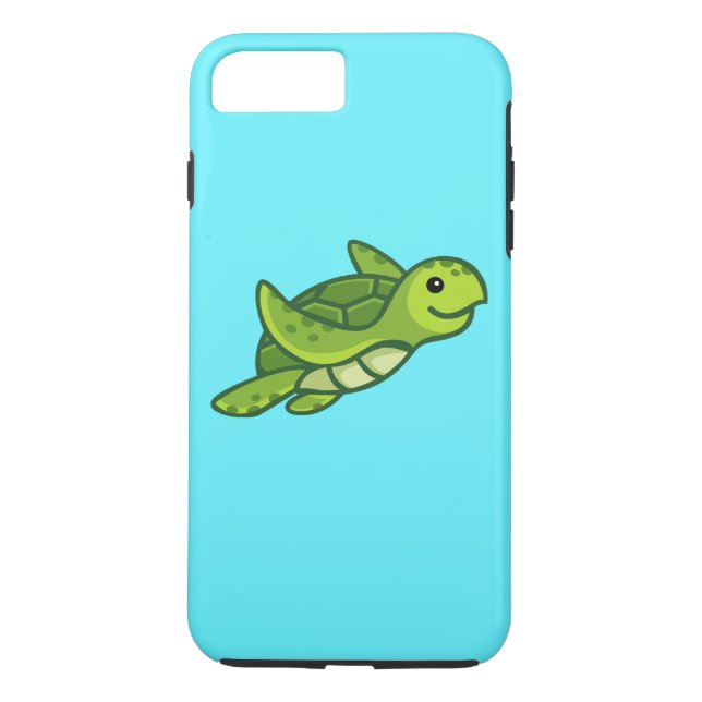 Funda De Case-Mate Para iPhone Caja del teléfono de la tortuga (Reverso)