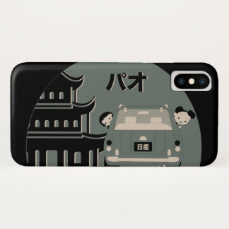 Funda Para iPhone X Caja del teléfono de Pao