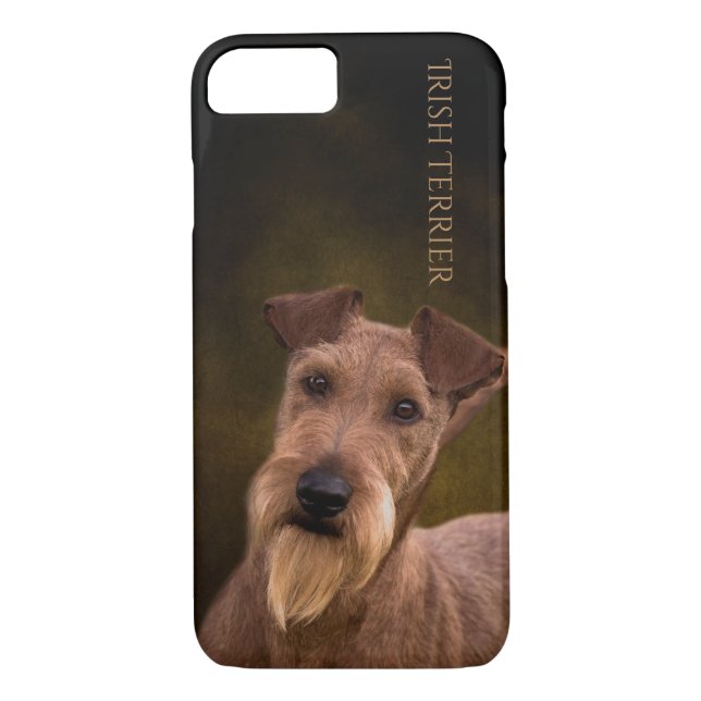 Funda De Case-Mate Para iPhone Caja del teléfono de Terrier irlandés (Reverso)