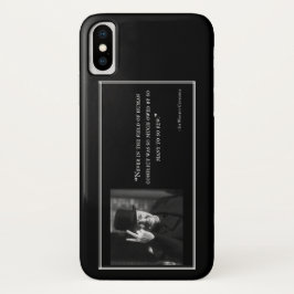 Funda Para iPhone X Caja del teléfono de Winston Churchill - cita 11 -
