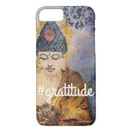 Funda Para iPhone 8/7 Caja del teléfono del arte de la acuarela de Buda