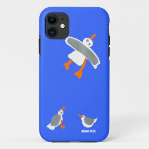 Funda Para iPhone 11 Caja del teléfono del arte: Gaviotas el tintóreo