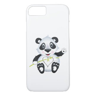 Funda Para iPhone 8/7 Caja del teléfono del carácter de la panda del