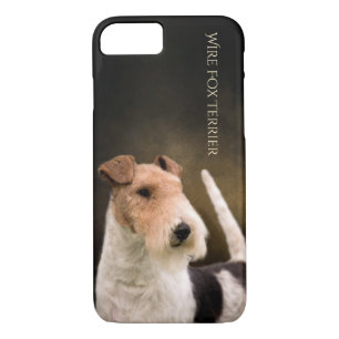 Funda Para iPhone 8/7 Caja del teléfono del fox terrier del alambre