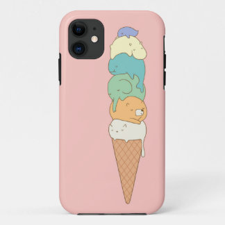 Funda Para iPhone 11 Caja del teléfono del helado de la "pila animal"