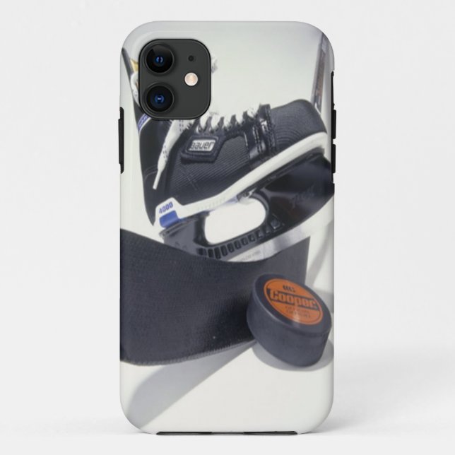 Funda De Case-Mate Para iPhone Caja del teléfono del hockey (Reverso)