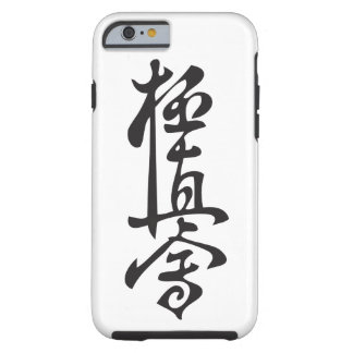 Funda Resistente Para iPhone 6 Caja del teléfono del kanji del karate
