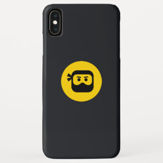 Funda Para iPhone XS Max Caja del teléfono del negro del logotipo de DLive