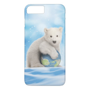 Funda Para iPhone 8 Plus/7 Plus Caja del teléfono del oso polar