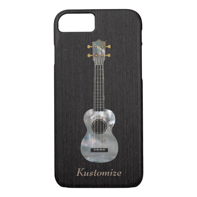 Funda De Case-Mate Para iPhone Caja del teléfono del Ukulele (Reverso)