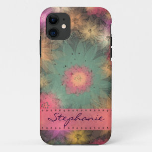 title_seo2 Caja floral abstracta personalizada del iPhone 5