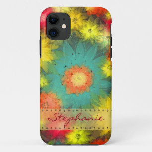 title_seo2 Caja floral abstracta personalizada del iPhone 5