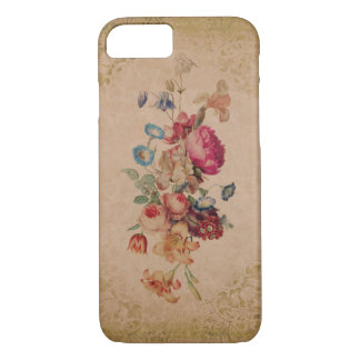 title_seo2 Caja floral subió vintage bonito del teléfono del