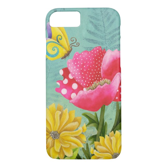 Funda De Case-Mate Para iPhone Caja maravillosa del teléfono del jardín (Reverso)
