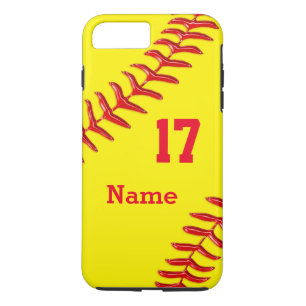 Funda Para iPhone 8 Plus/7 Plus Caja más personalizada del iPhone 7 del softball