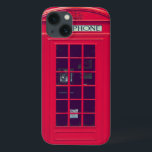 Funda Para iPhone 13 Caja original de teléfono rojo británico<br><div class="desc">El teléfono rojo británico es un icono retro en el Reino Unido.</div>