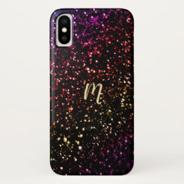 title_seo2 Caja oscura caliente del iPhone X del monograma