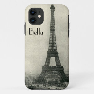 Funda Para iPhone 11 Caja personalizada del iPhone de París de la torre