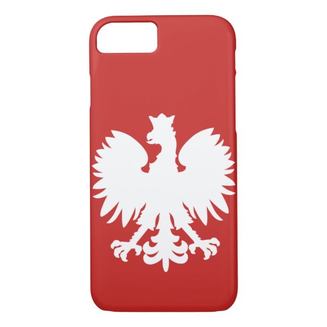 Funda De Case-Mate Para iPhone Caja polaca del teléfono de Eagle (Reverso)