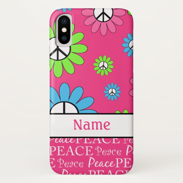 Funda De Case-Mate Para iPhone Caja retra personalizada del tacto de iPod del (Reverso)