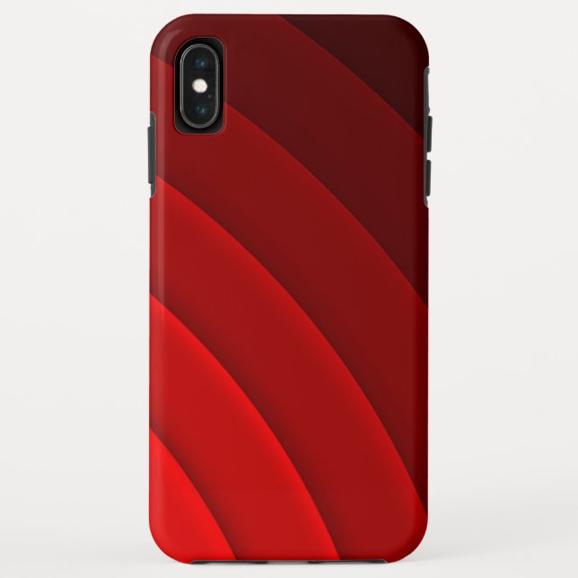Funda De Case-Mate Para iPhone "Caja roja del teléfono " (Reverso)