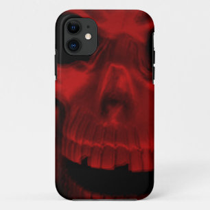 Funda Para iPhone 11 Caja roja del teléfono 5 del cráneo I