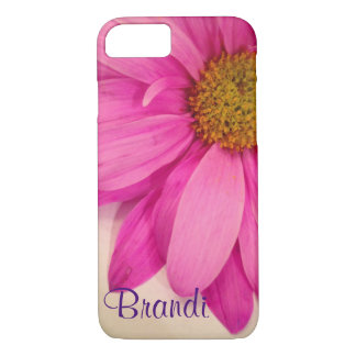 Funda Para iPhone 8/7 Caja rosada bonita del teléfono de los pétalos