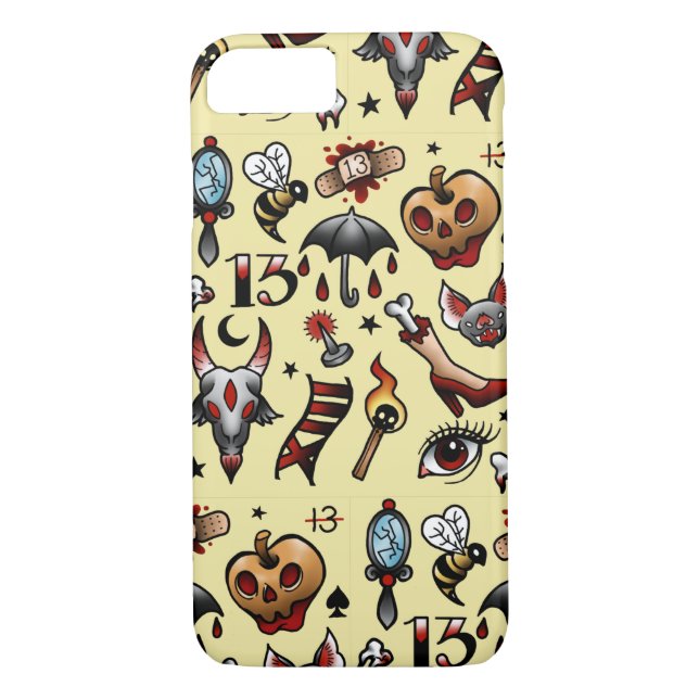Funda De Case-Mate Para iPhone Caja tradicional del teléfono del flash del (Reverso)