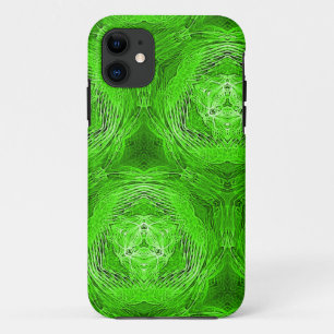 Funda Para iPhone 11 Caja verde eléctrica del iPhone 5