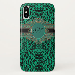 title_seo2 Caja verde y negra irlandesa del iPhone X del