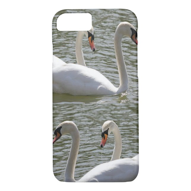 Funda De Case-Mate Para iPhone Cajas de IPhone Swans (Reverso)