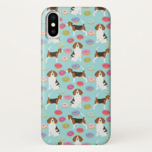 Funda Para iPhone X Cajas del buñuelo del beagle