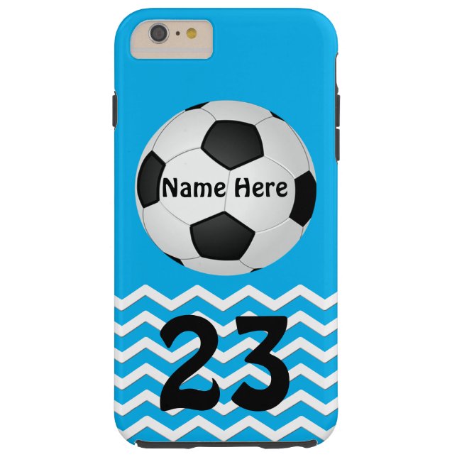 Funda De Case-Mate Para iPhone Cajas personalizadas del iPhone del fútbol para (Reverso)