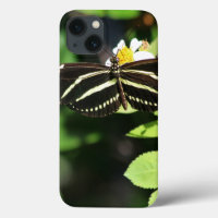 Cajas Zebra Longwing Butterfly para iPhone