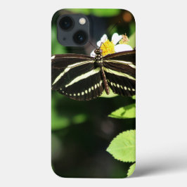 Funda Para iPhone 13 Cajas Zebra Longwing Butterfly para iPhone