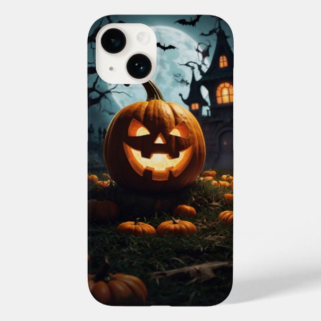 Funda De Case-Mate Para iPhone Calabaza (Reverso )