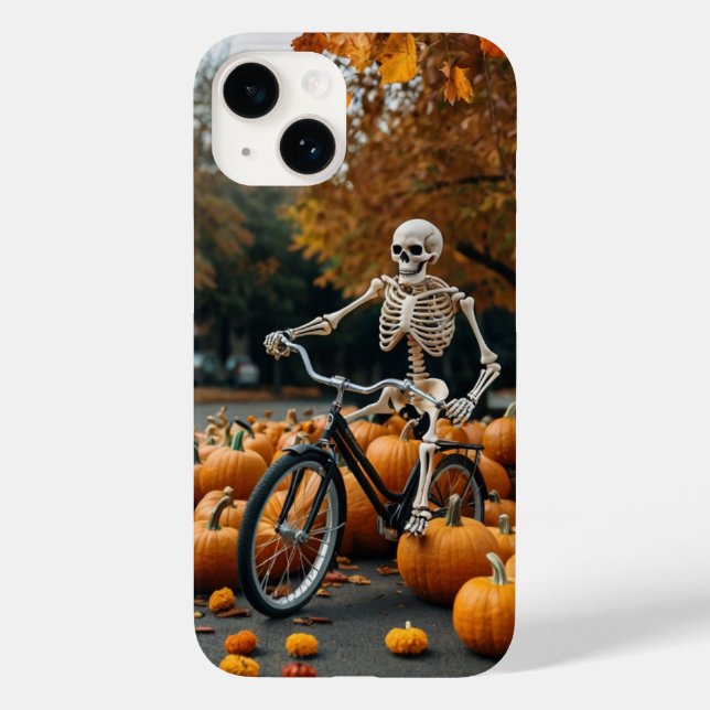 Funda De Case-Mate Para iPhone Calabaza (Reverso )