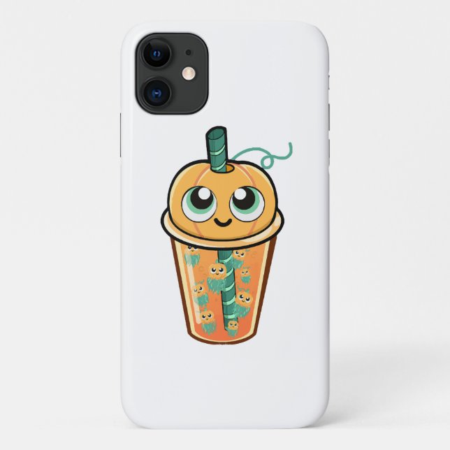 Funda De Case-Mate Para iPhone Calabaza Boba (Reverso)