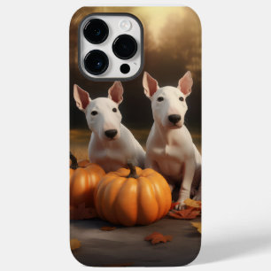 Funda Para iPhone 14 Pro Max De Case-Mate Calabaza deslumbrante del otoño con cachorro de ca