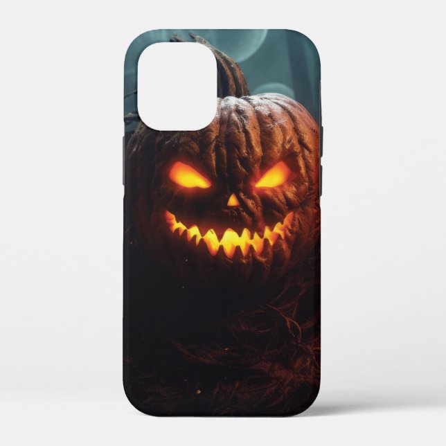 Funda De Case-Mate Para iPhone Calabaza malvada (Reverso )